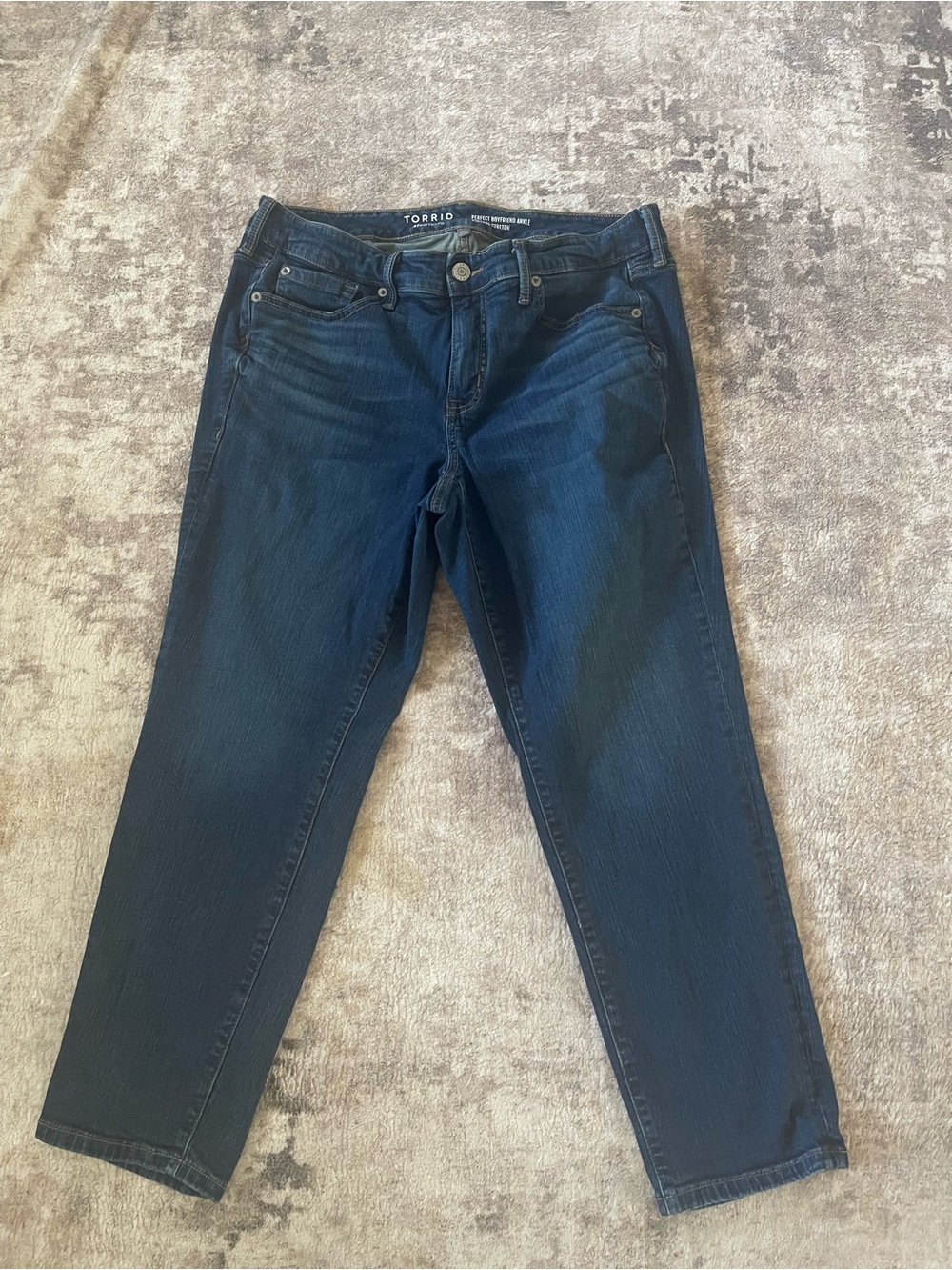 torrid Dark Wash Boyfriend Jeans